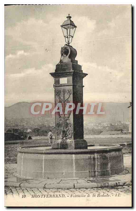 CPA Montferrand Fontaine de la Rodade
