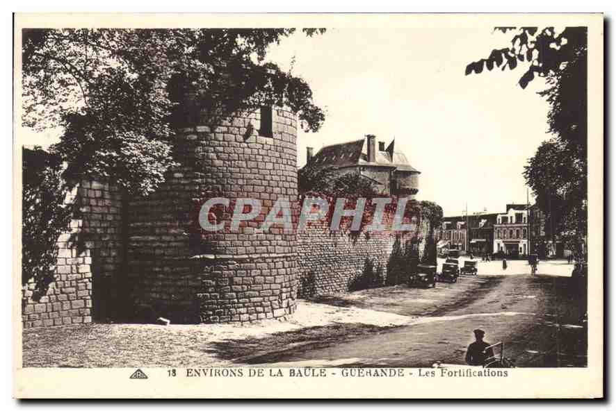 CPA Environs de la Baule Guerande Les Fortifications