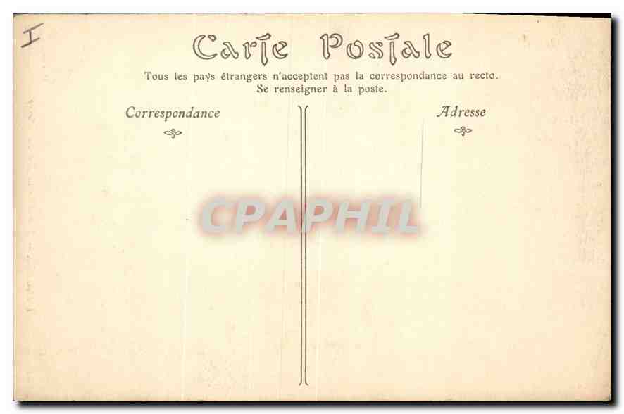 CPA Langres Une Allee de Blanchefontaine — Rückseite