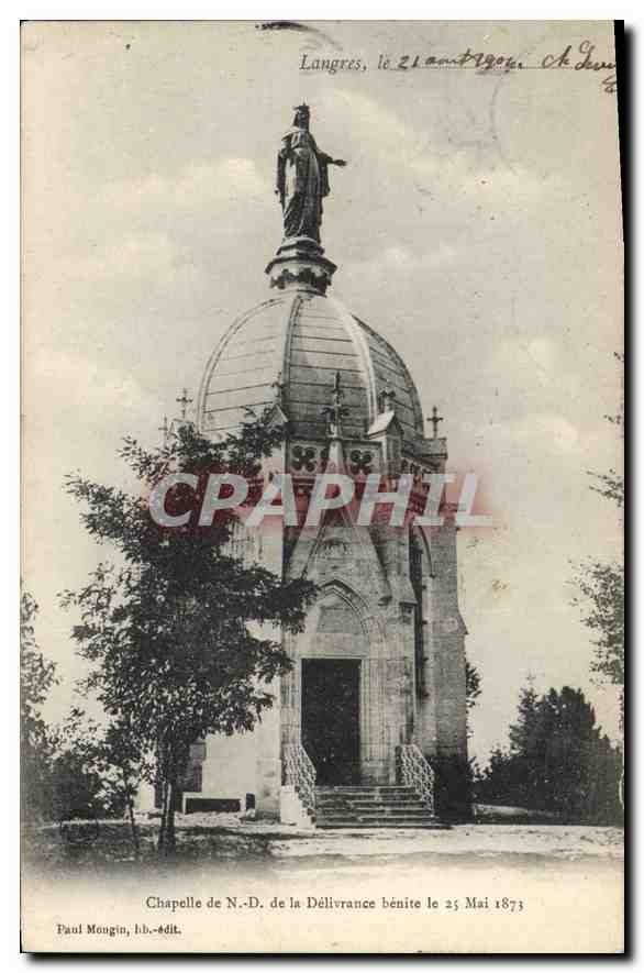 Chapelle de N.-D. de la Délivrance — Langres — Paul Mongin, édit.