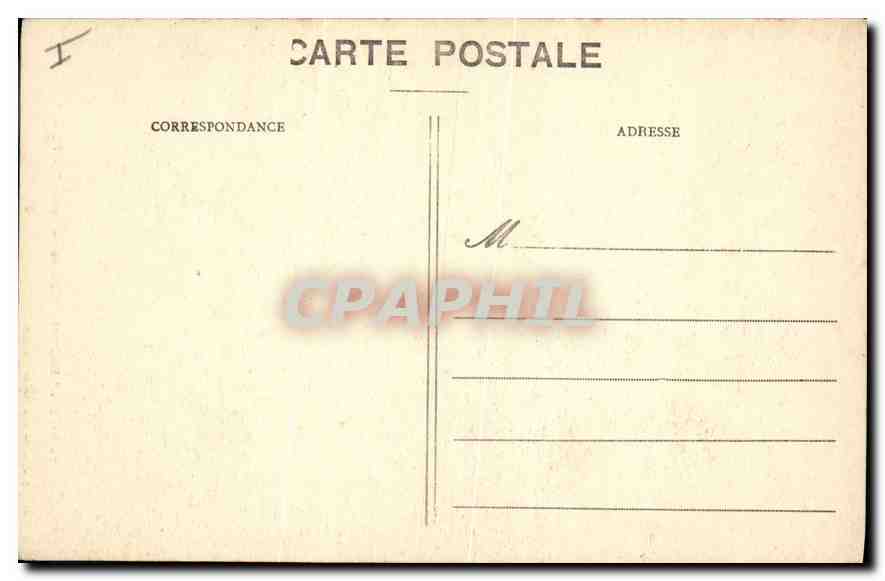 CPA Environs de Langres Chateau du Pailly la Porte d'Entree — Rückseite