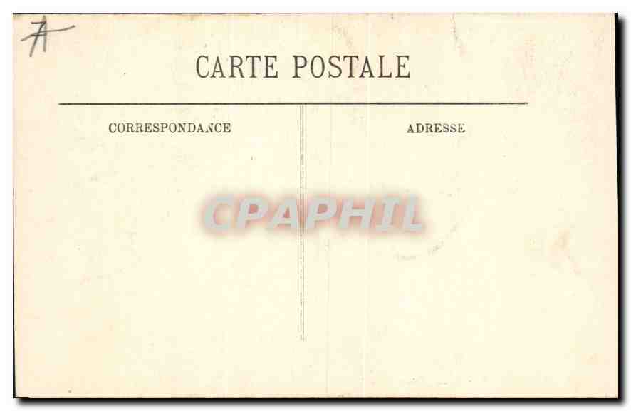 CPA Montferrand Maison de la Lucrece — Verso