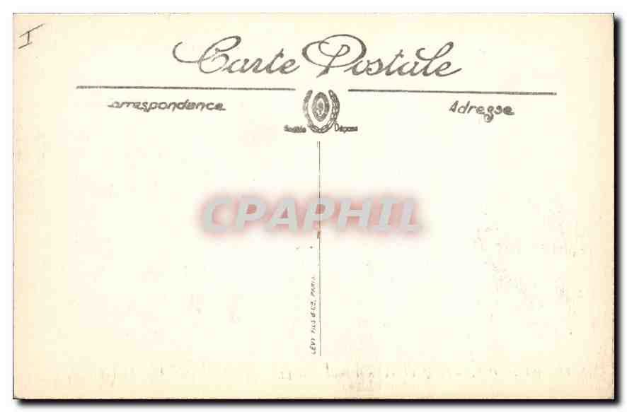 CPA Bordeaux Les Quais vus de la Douane — Verso