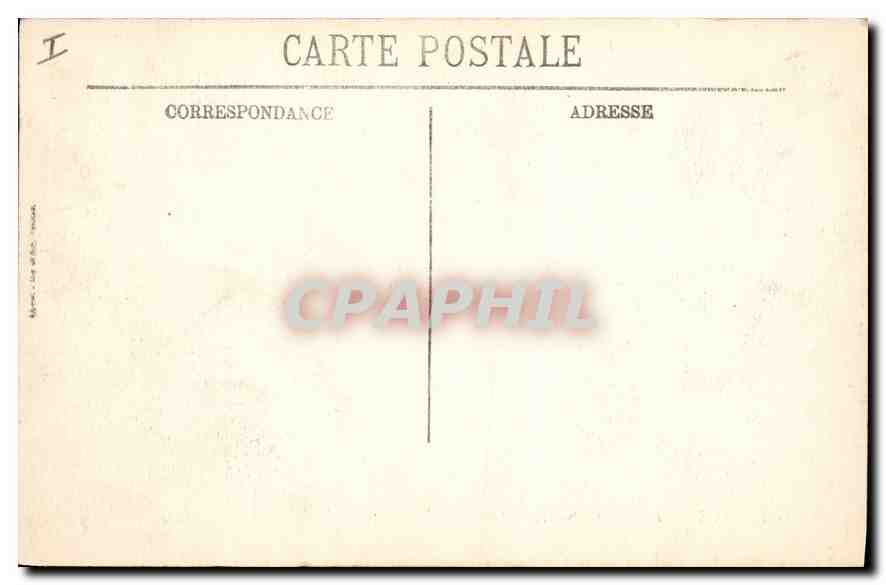 CPA Bordeaux Le Pont de Pierre — Verso