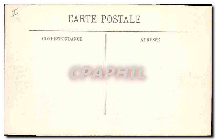 CPA Pierrefonds Le Chateau La Facade et l'Entree — Rückseite