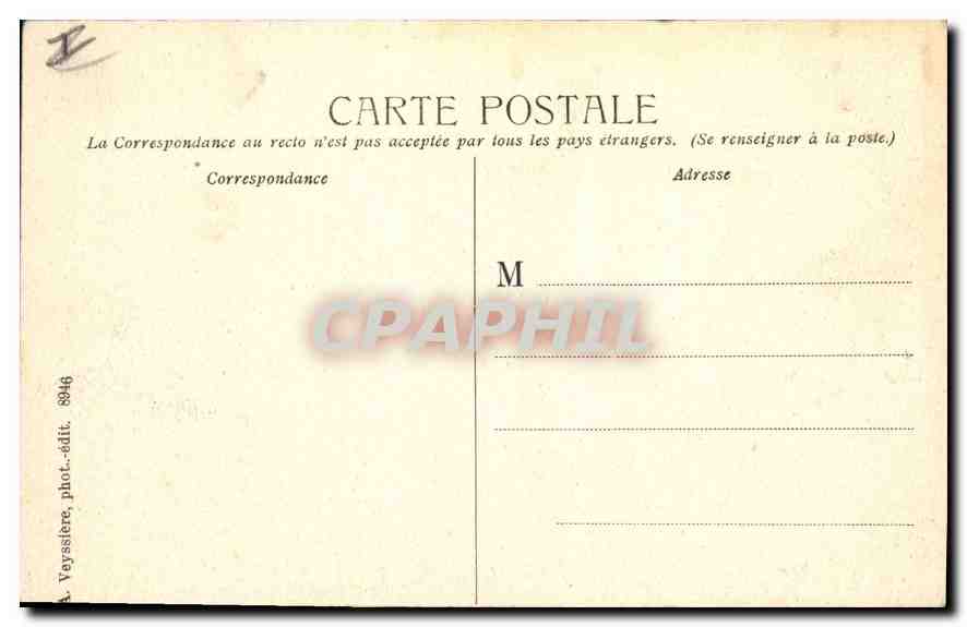 Langres — La Cathédrale — A. Veyssière, phot.édit. 8946 — Reverso