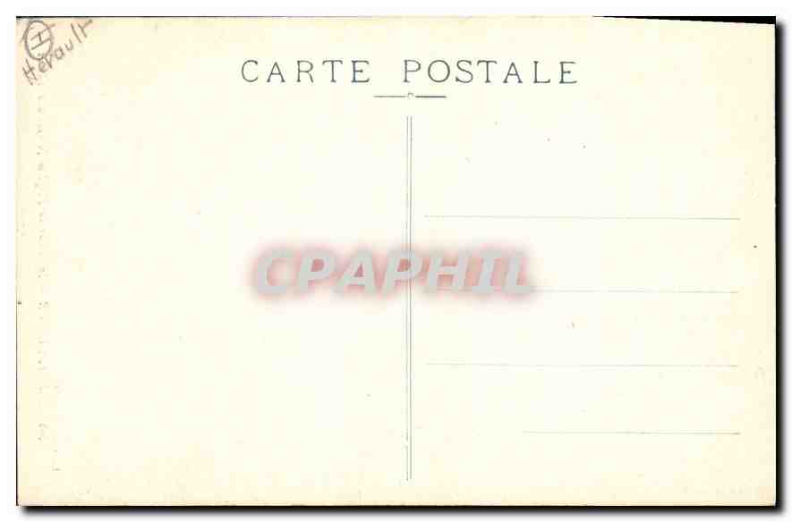 CPA Montpellier Interieur de l'Eglise N D des Tables — Verso