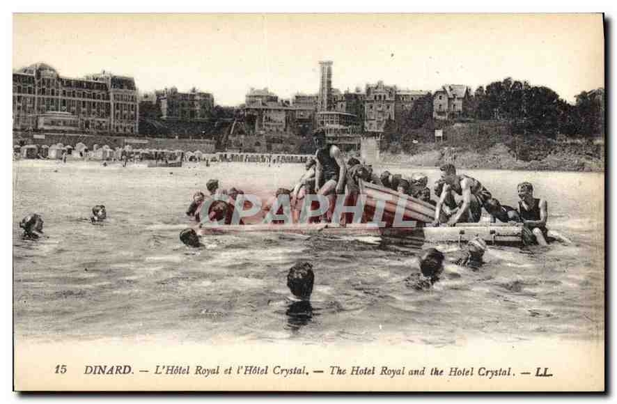 Dinard — Das Hotel Royal und das Hotel Crystal — LL