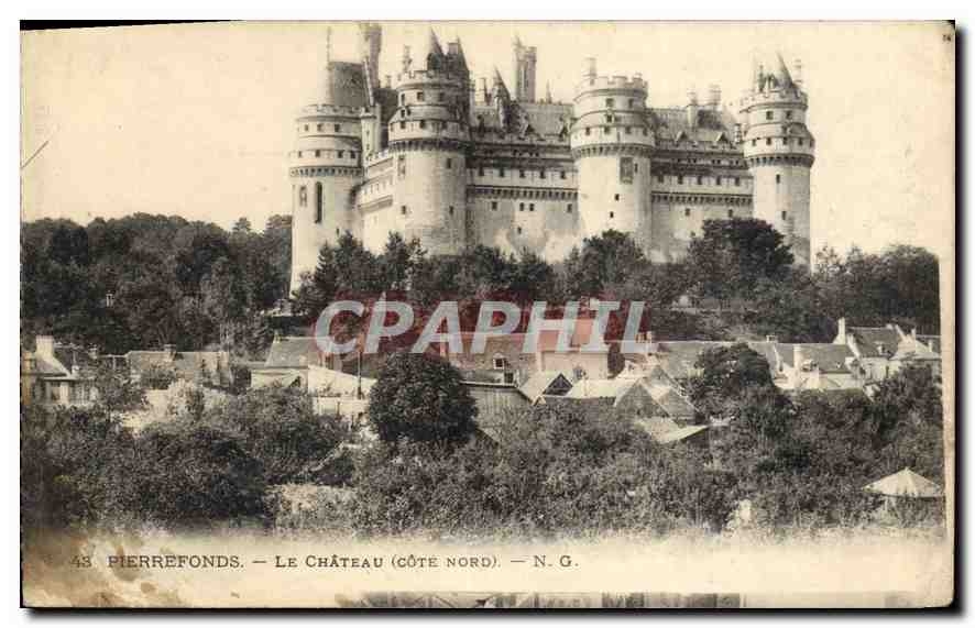 CPA Pierrefonds Le Chateau (Cote Nord)