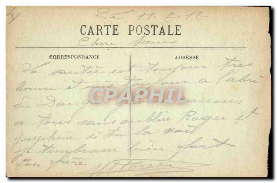 CPA Lyon Gare des Brotteaux — Verso