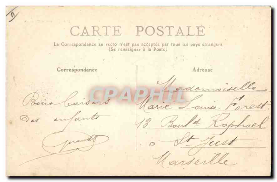 CPA Lyon Pont Lafayette — Verso