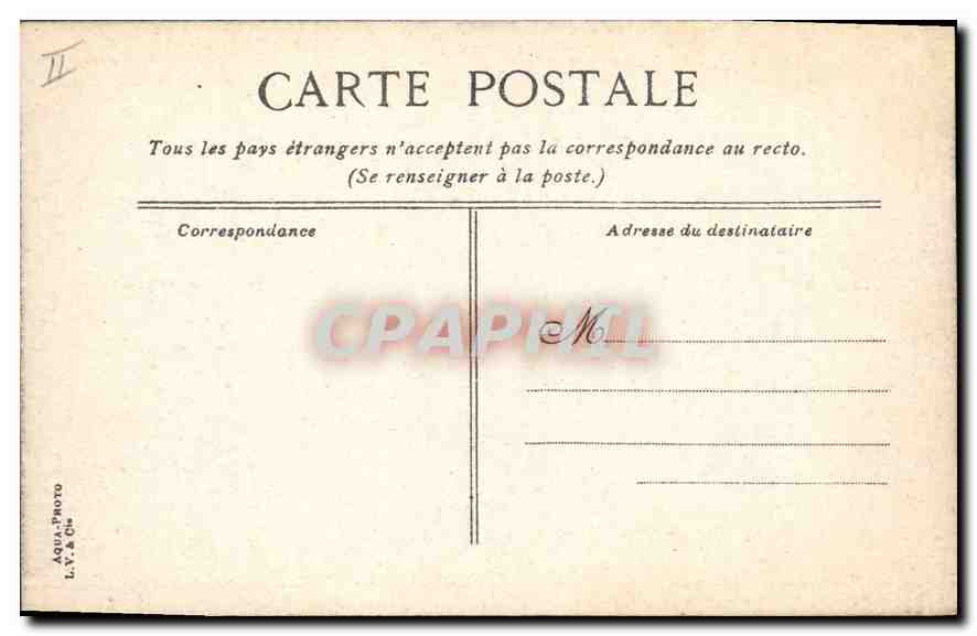 CPA Lyon Le theatre des Celestins — Verso