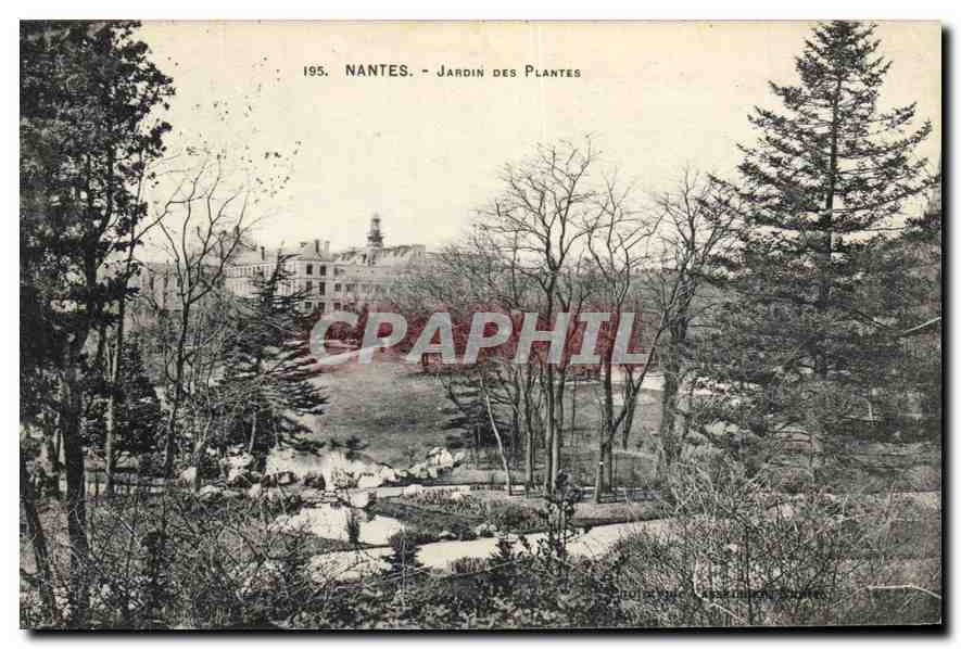 CPA Nantes Jardin des Plantes