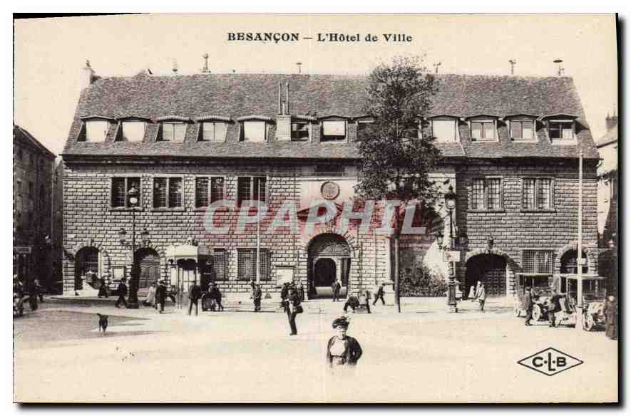 CPA Besancon L'Hotel de Ville