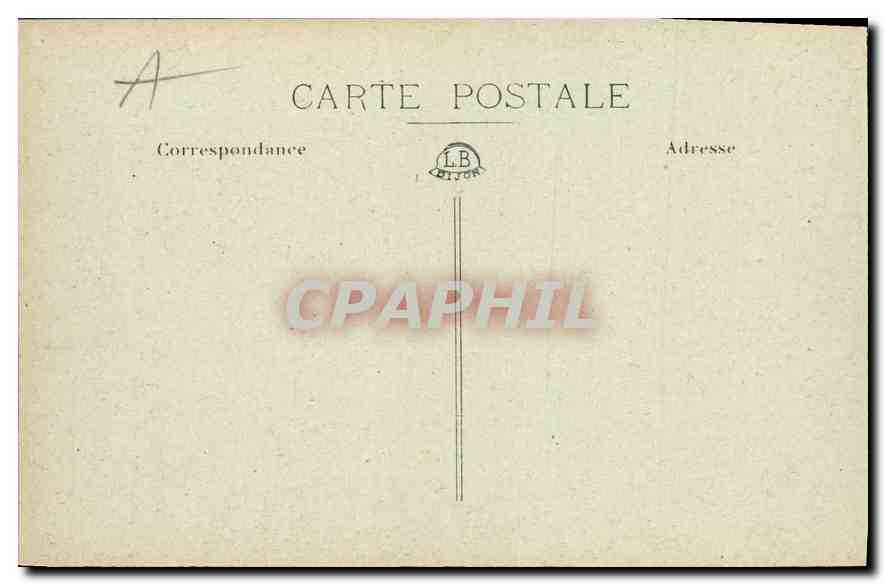 CPA Besancon L'Hotel de Ville — Rückseite