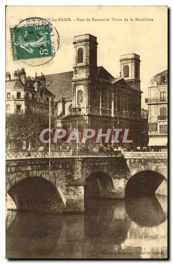 Biarritz-les-Bains - Pont de Battant et Tours de la Madeleine