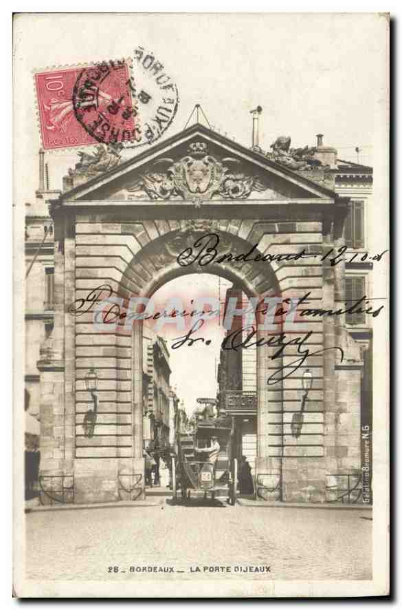 CPA Bordeaux La Porte Dijaeux