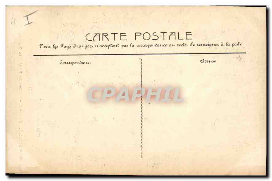 CPA Marseille Eglise St Vincent de Paul (Les Reformes) — Verso
