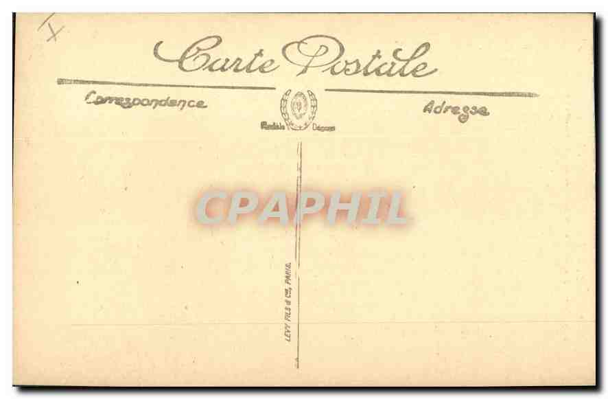 CPA Marseille Eglise St Vincent de Paul et Monument de Mobiles — Verso