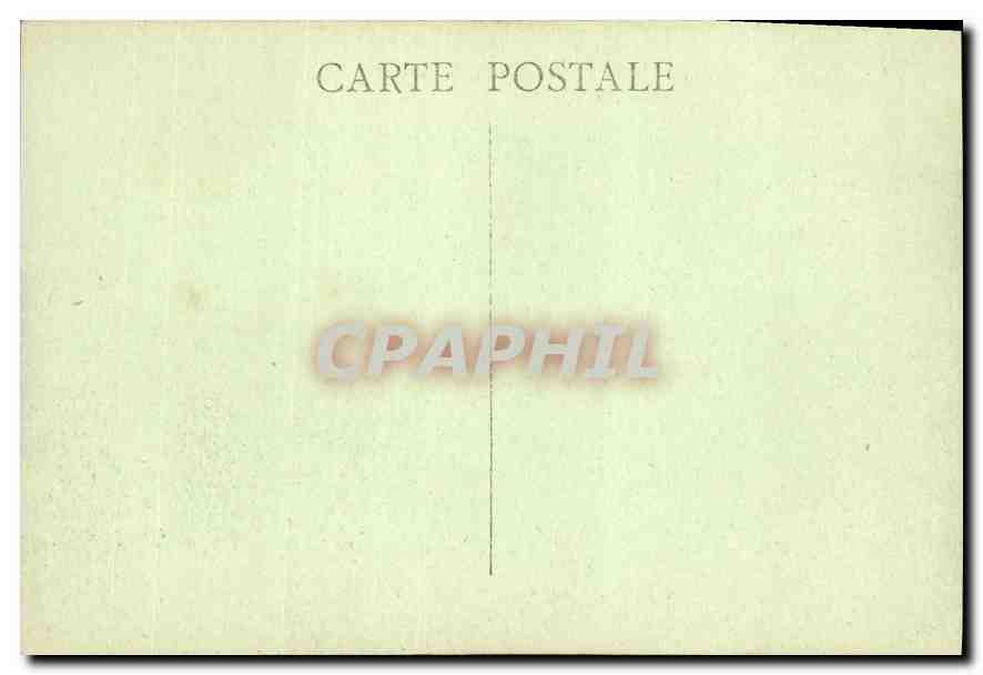 CPA Marseille Fontaine Cantini et N D de la Garde — Rückseite