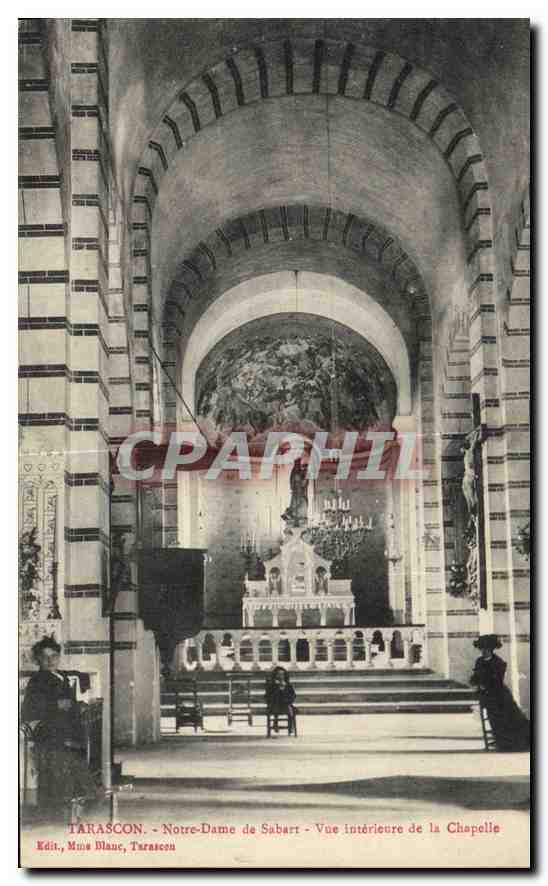 Tarascon - Notre-Dame de Sabart - Vue intérieure de la Chapelle