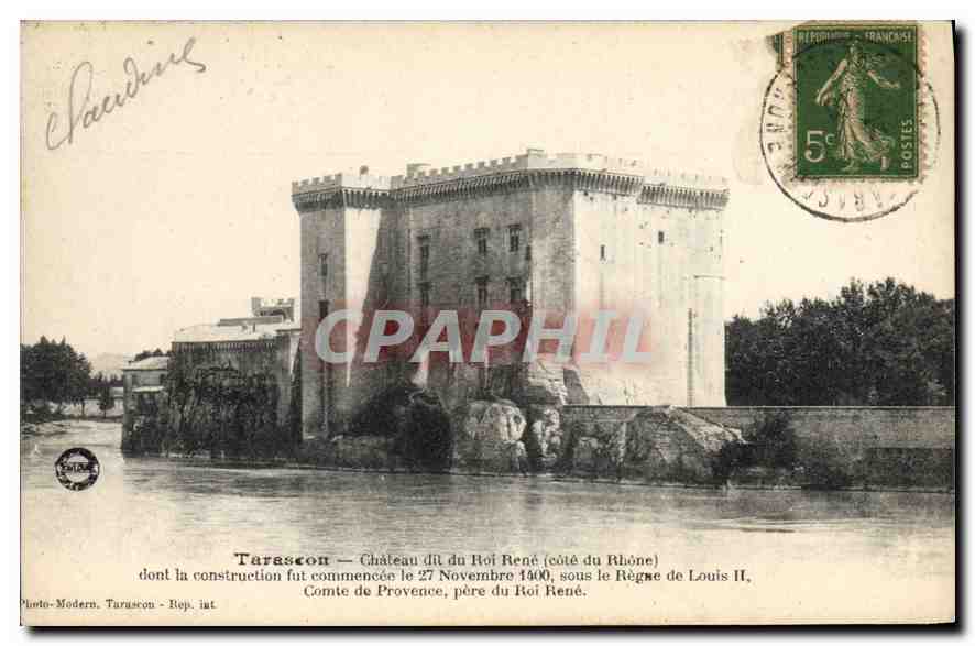 CPA Tarascon Chateau dit du Roi Rene