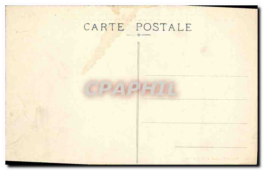 CPA Tarascon Chateau dit du Roi Rene — Verso