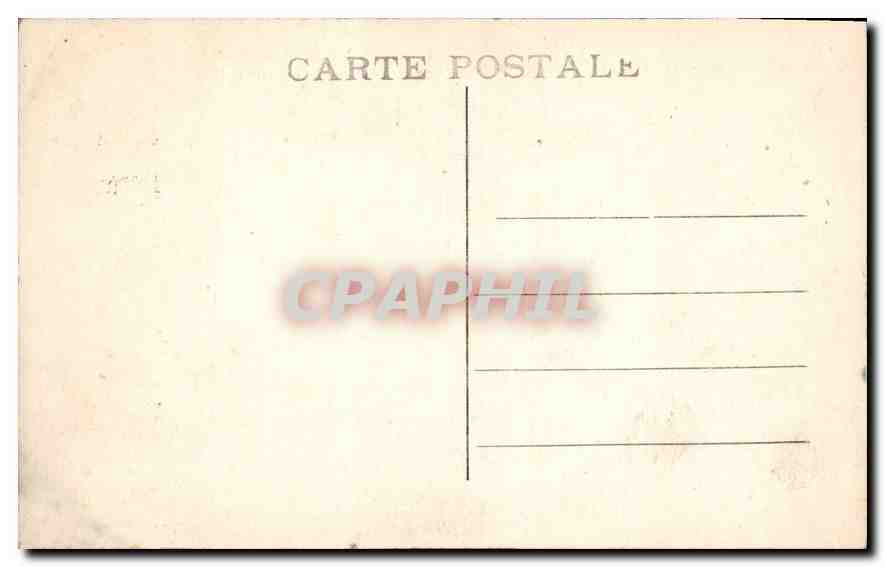 CPA Tarascon Chateau dit du Roi Rene — Verso