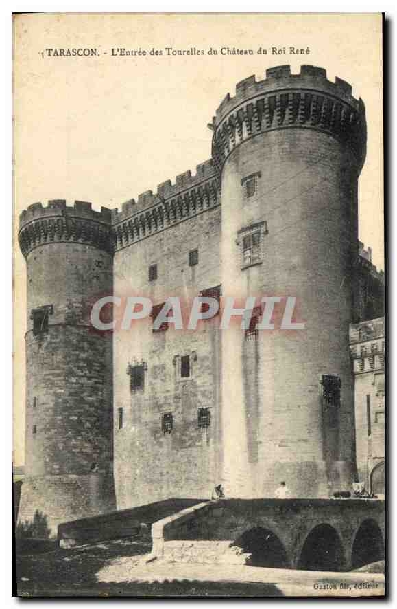 Tarascon - Entrance to the Towers of the Château du Roi René — Gaston fils, publisher