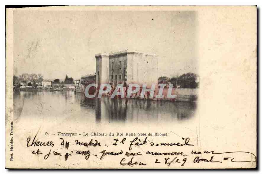 Tarascon - Le Château du Roi René (côté du Rhône) — Paul Blanchin, Tarascon, n°9