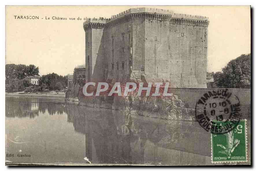 Tarascon - Le Château vue du côté du Rhône — Edit Gaston