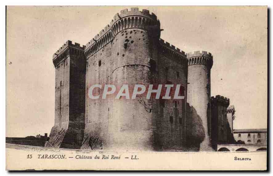 CPA Tarascon Chateau du Roi Rene