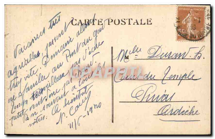 Tarascon — La Porte Saint-Jean — éditeur Curnand, n°10 — Reverso