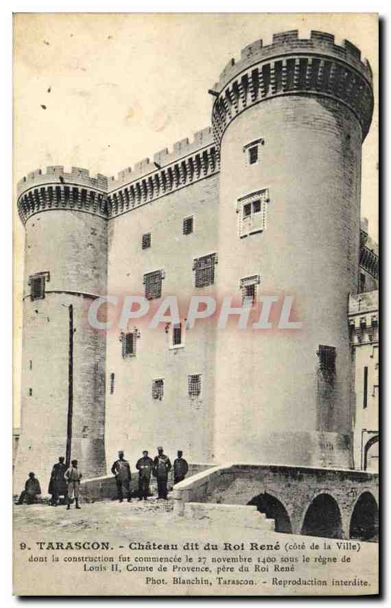 CPA Tarascon (B du R) Chateau dit du Roi Rene