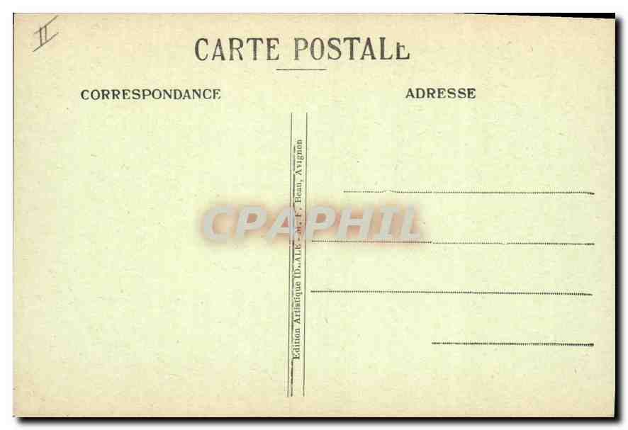 Avignon — Les Remparts — Porte de la République — Édition Artistique ID. ALE — Reverso