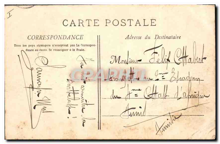 CPA Avignon (Vaucluse) Vue generale prise de la Barthelasse — Verso