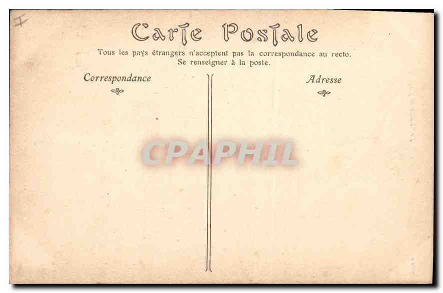 CPA Avignon (Vaucluse) Le Clocher de Jacquemart (Hotel de Ville) — Verso