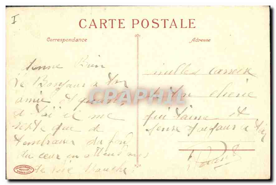 Avignon - Place de l'Horloge - Le Théâtre et le Monument du Centenaire. — Achterkant