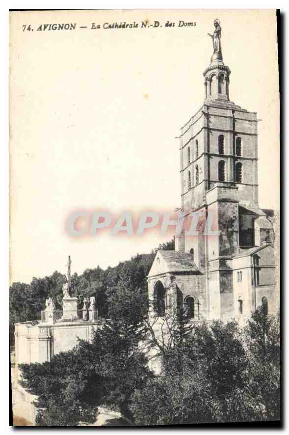 CPA Avignon la Cathedrale N D des Doms 