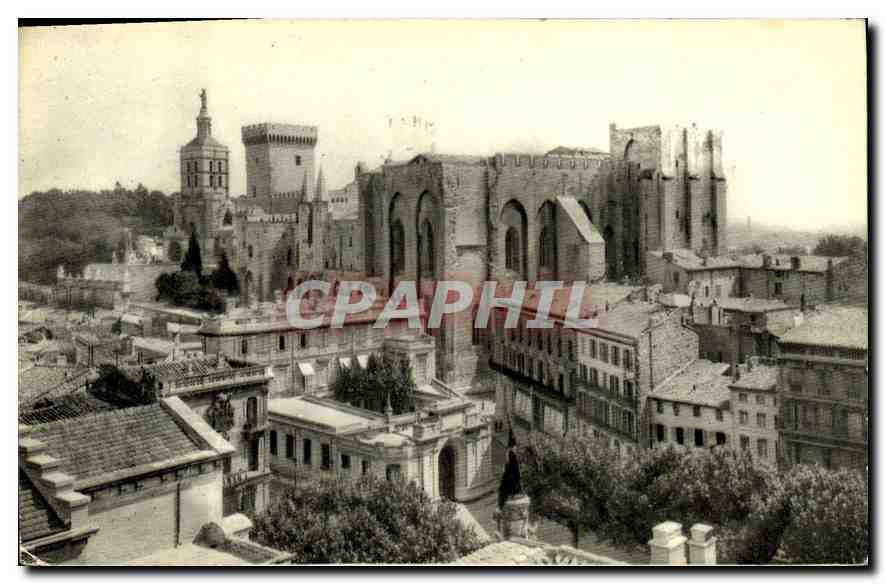 CPA Avignon le palais des Papes Cote Sud Ouest 