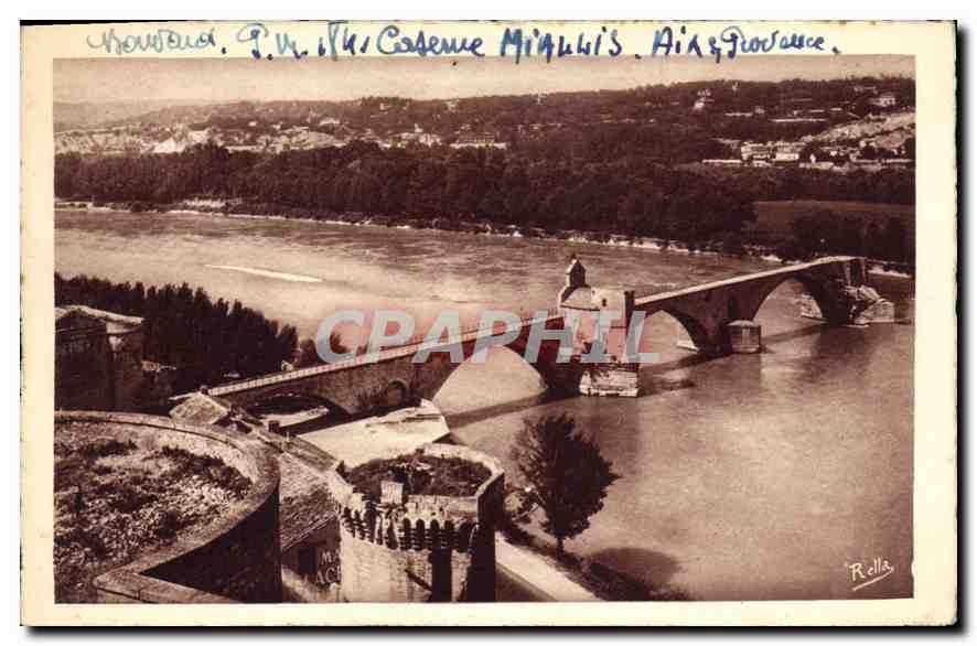 Pont Saint-Bénézet — Avignon — éditeur Rolla, n°3.178