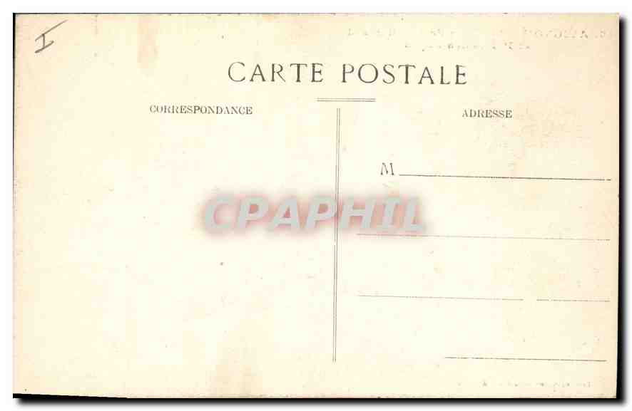 CPA Avignon la tour de Jacquemard et palais des Papes  — Verso