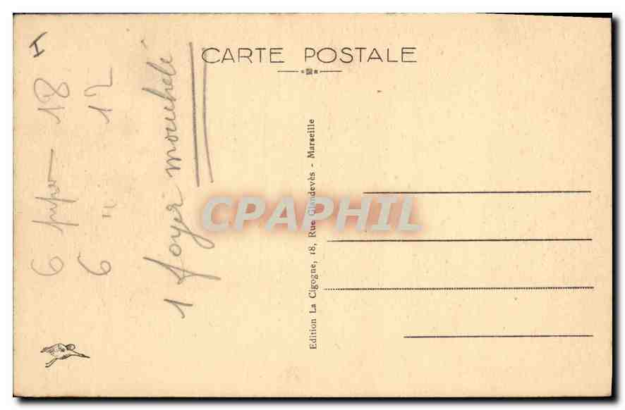 Avignon — Palais des Papes — La Salle des Festins — J.G. 1139 — Verso