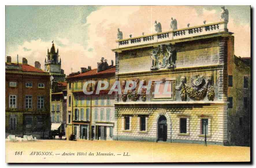 CPA Avignon ancien hotel des Monnaies 