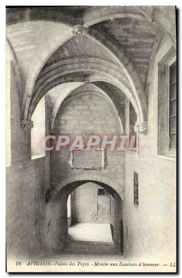 Avignon - Palais des Papes - Montée aux Escaliers d'honneur — LL