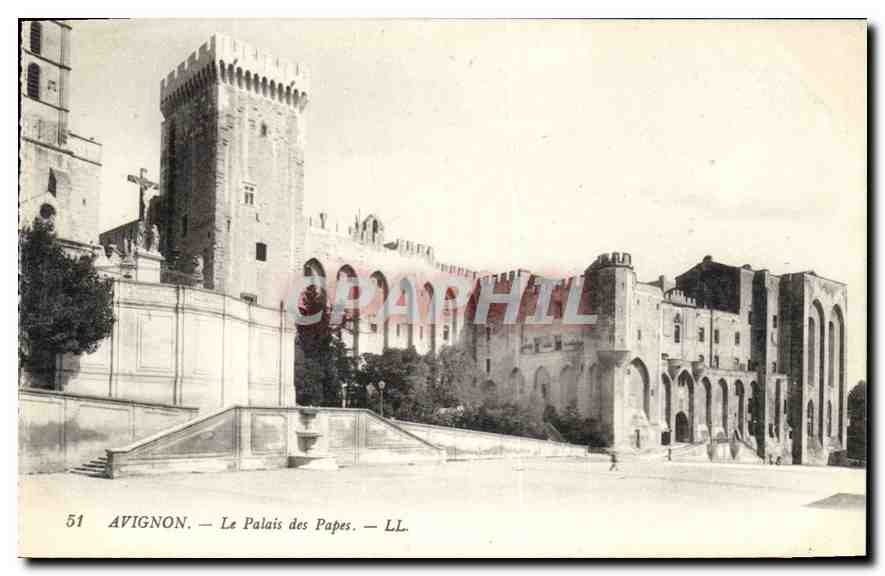 Avignon — Le Palais des Papes — LL. n° 51