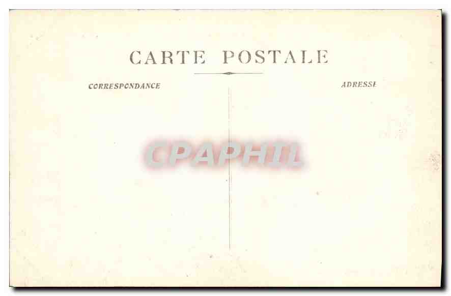 CPA Marseille vue generale et N D de la Garde  — Rückseite