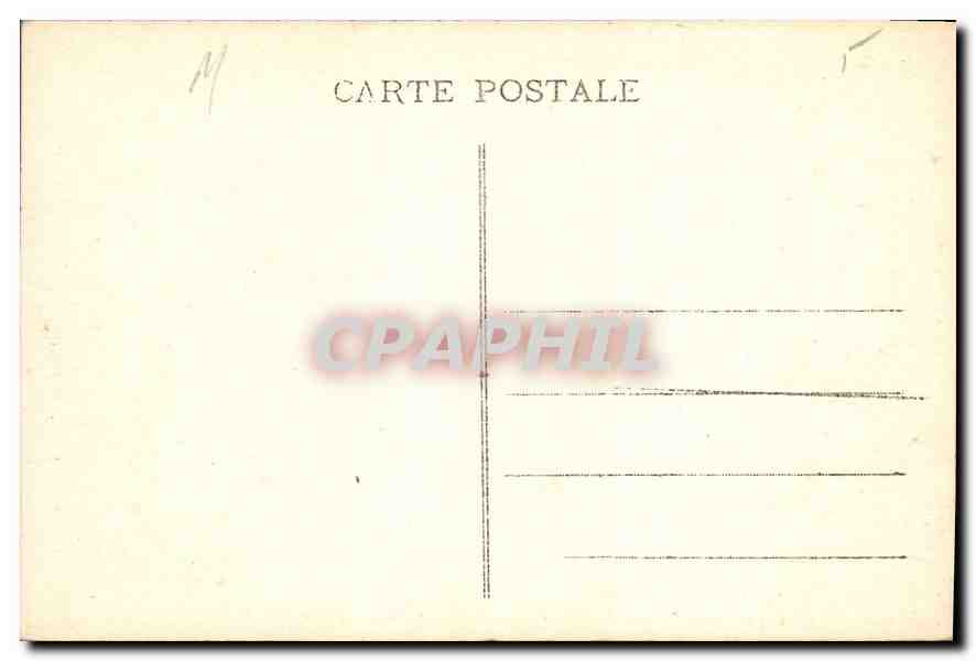 CPA Marseille N D de la Garde Coix de Mission 1820  — Rückseite