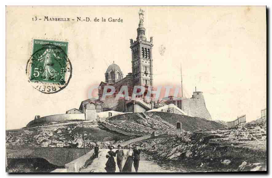 CPA Marseille N D de la Garde 