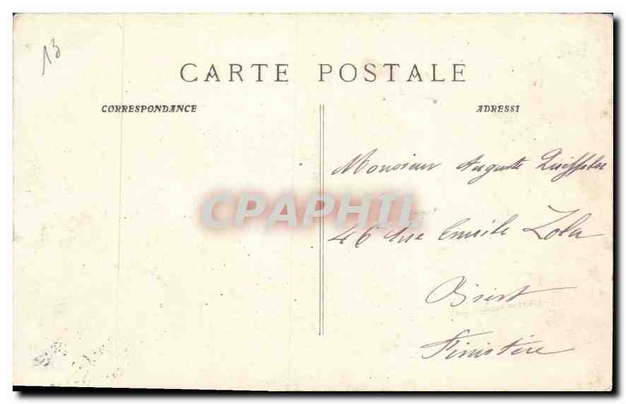 CPA Marseille Ascenseurs de N d de la Garde  — Rückseite